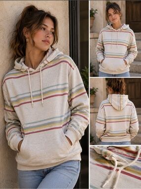 Ivy + Main Striped Sweatshirt